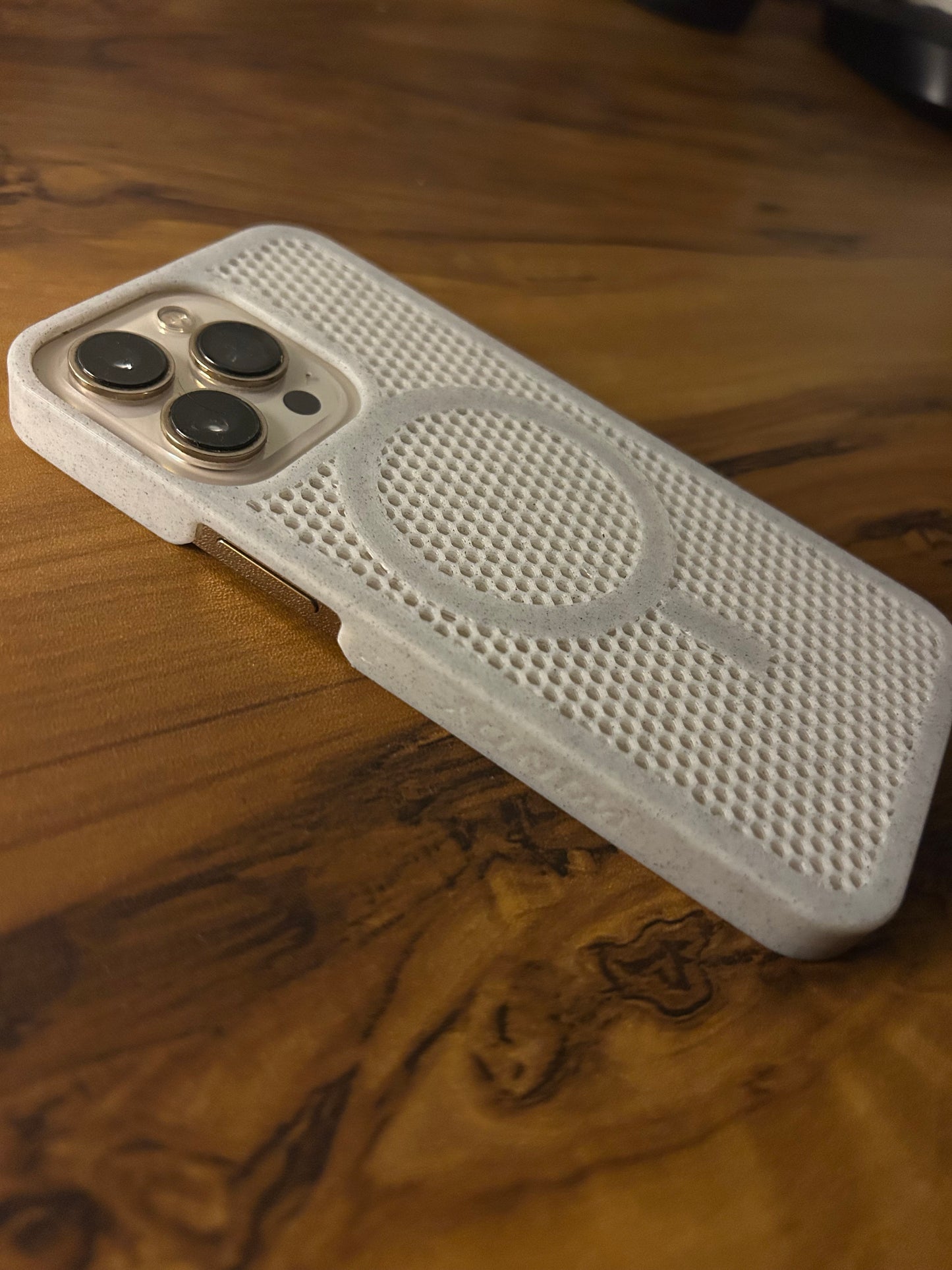 iPhone 3D Printed Netted Cover β Sleek | Breathable | Lightweight (MagSafe not included yet)