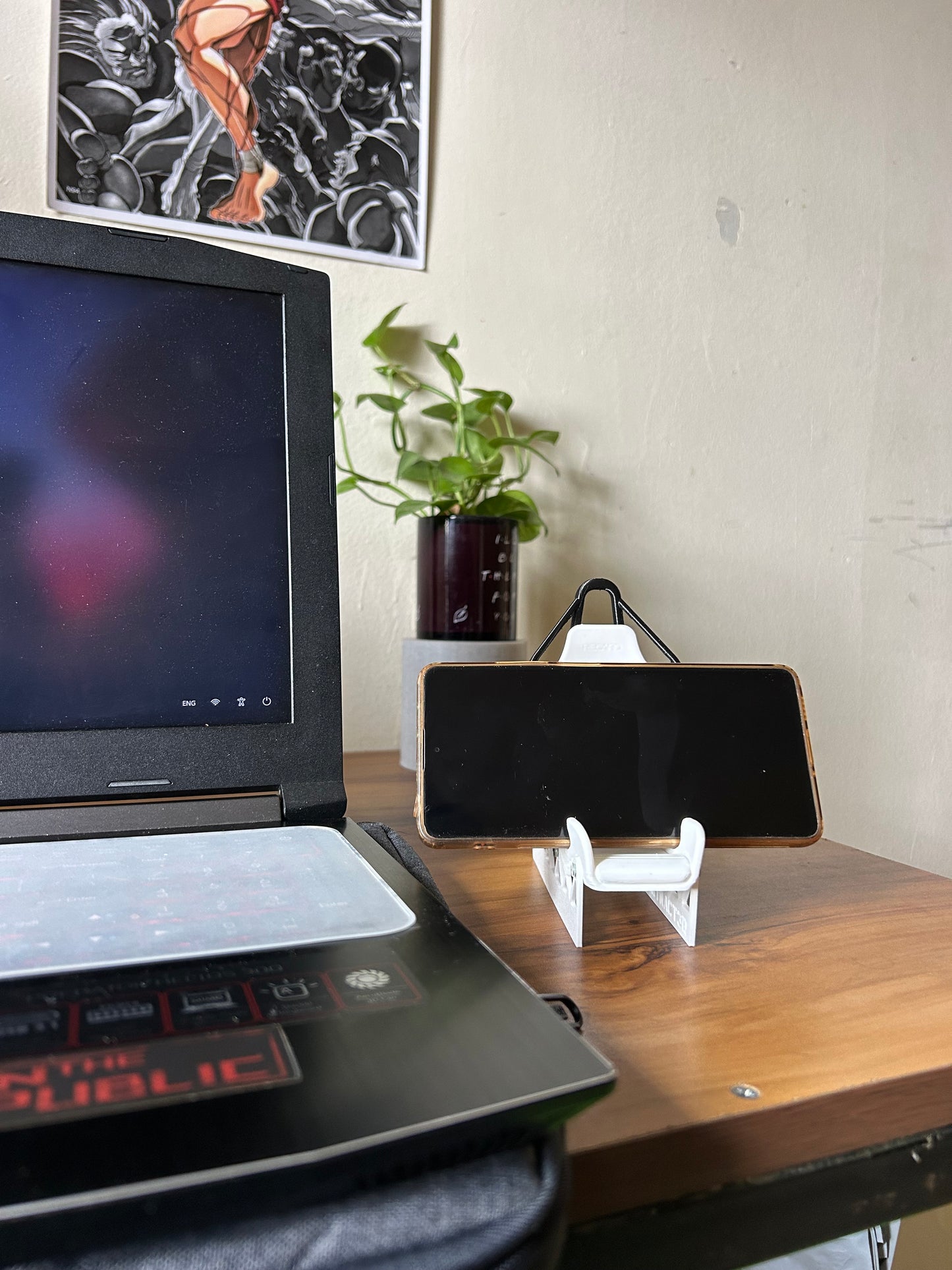 Racecar seat mobile stand