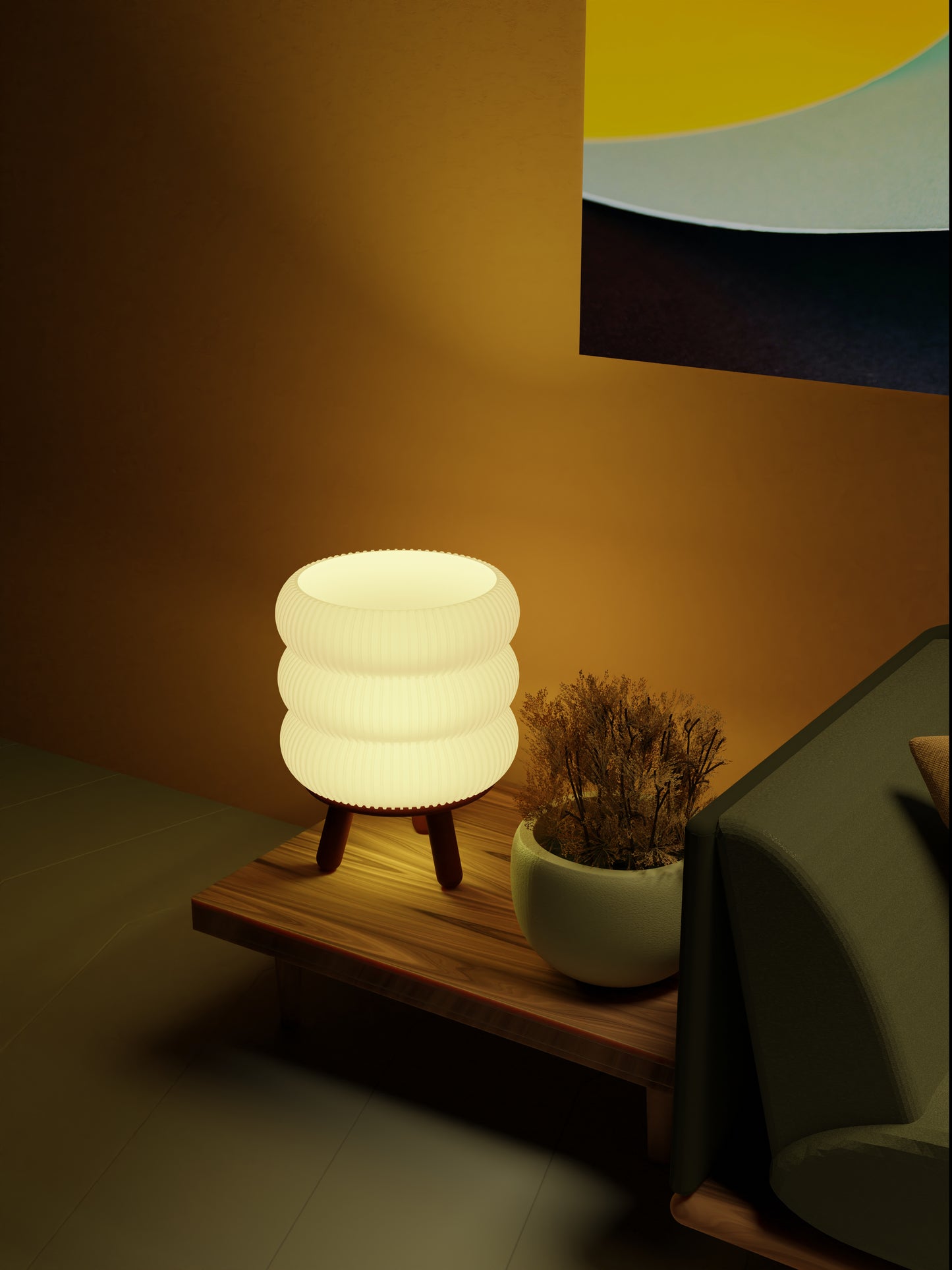 Bumpy Desk Warm Lamp