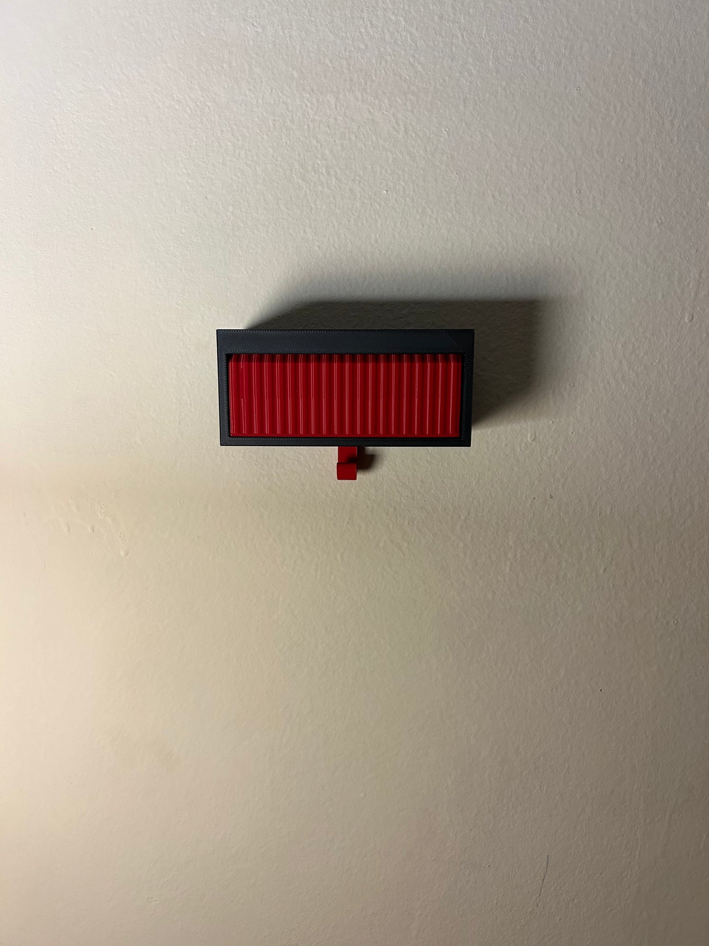 Garage key holder (hot wheels not included)