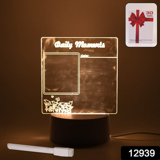MemoGlow Daily Moments Planner Light