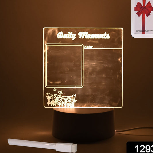 Writable lamps for note writing