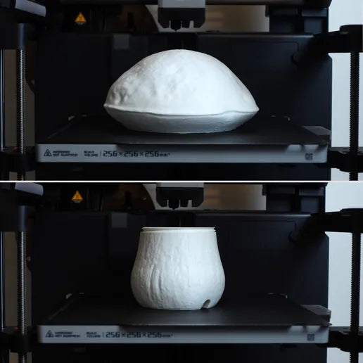 Edulis Mushroom lamp - Handcrafted 3D Printed Organic Bedside Light
