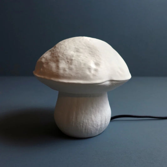 Edulis Mushroom lamp - Handcrafted 3D Printed Organic Bedside Light