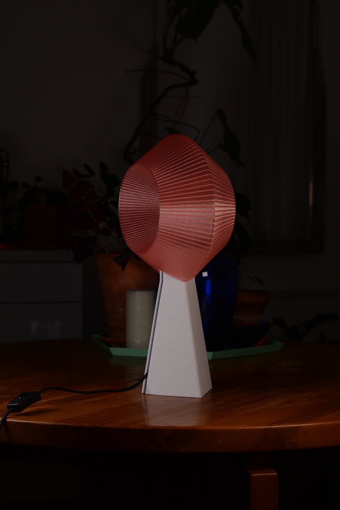 Halo Beam Lamp – 3D Printed Sculptural Modern Desk & Accent Light
