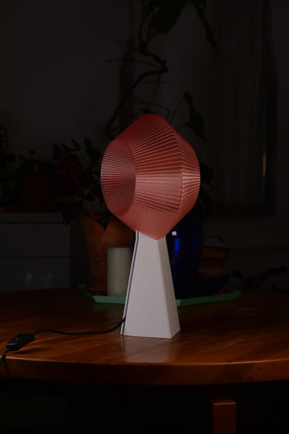 Halo Beam Lamp – 3D Printed Sculptural Modern Desk & Accent Light