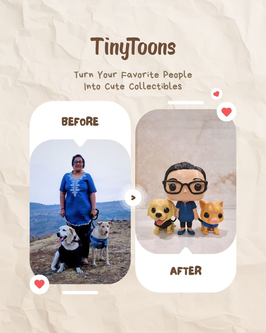 TinyToons – Custom Mini Figurine