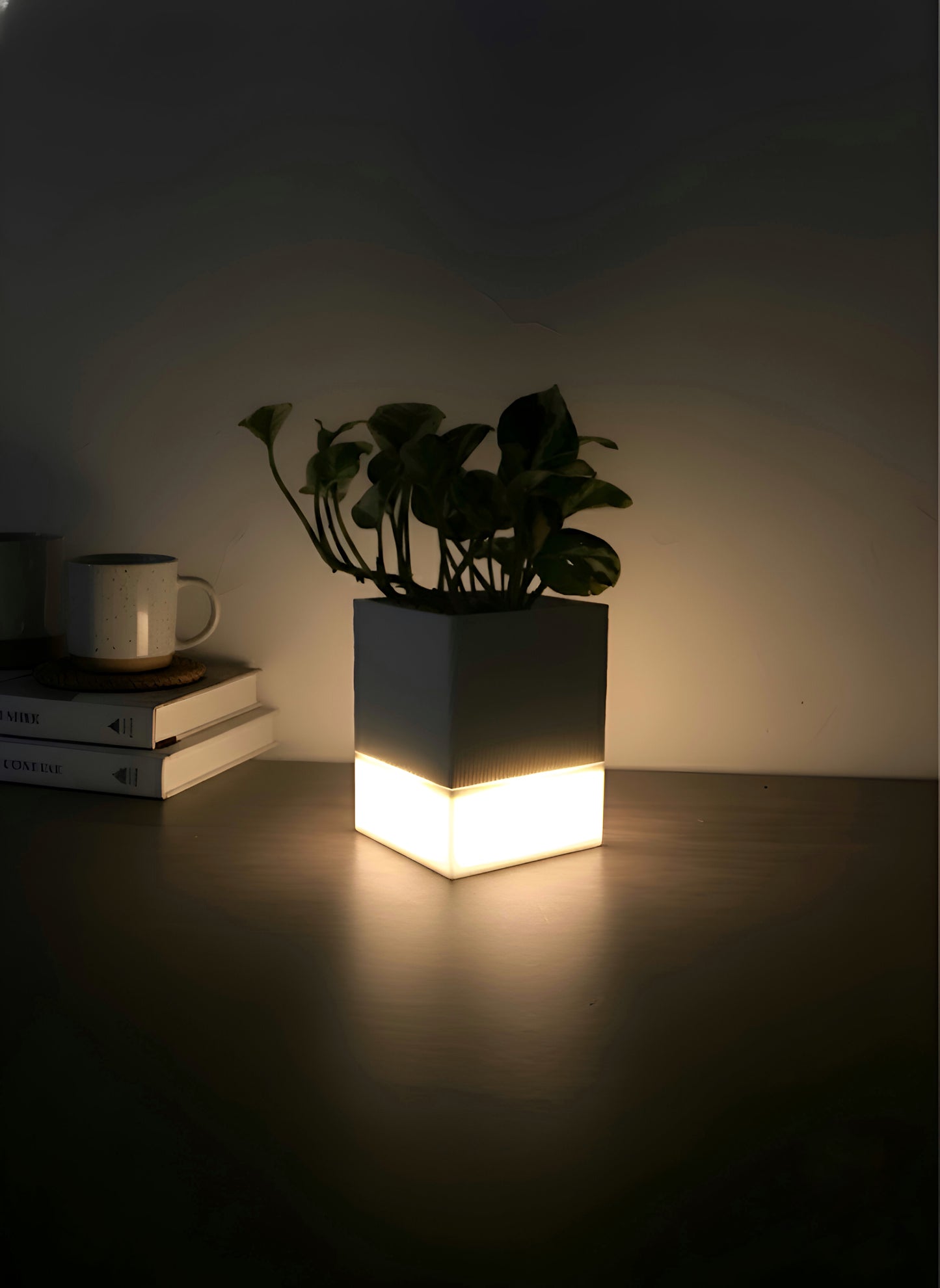 🌿 Glowpot – The Battery Powered Portable Planter Lamp | LayerLabs