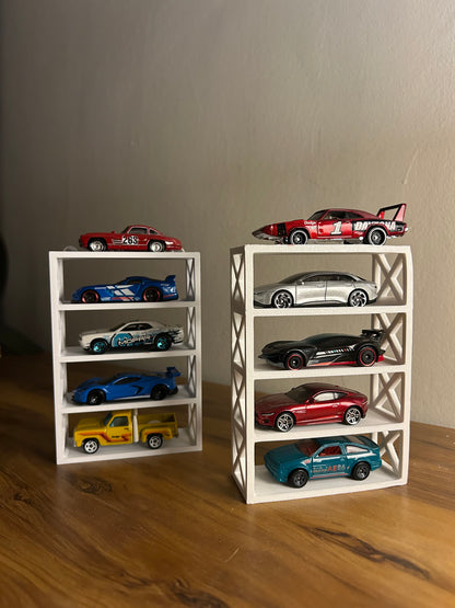 Mini Garage Display Rack – 3D Printed Hot Wheels Stand (Holds 5 Cars)