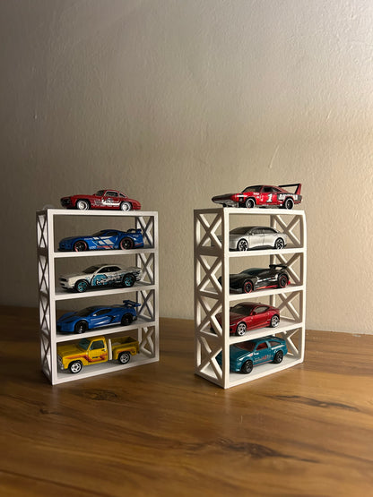 Mini Garage Display Rack – 3D Printed Hot Wheels Stand (Holds 5 Cars)