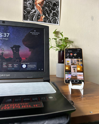 Racecar Seat Mobile Stand