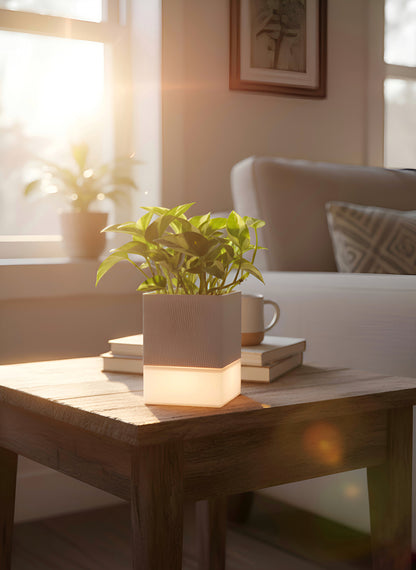 🌿 Glowpot – The Battery Powered Portable Planter Lamp | LayerLabs