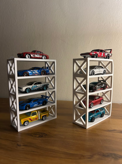 Mini Garage Display Rack – 3D Printed Hot Wheels Stand (Holds 5 Cars)