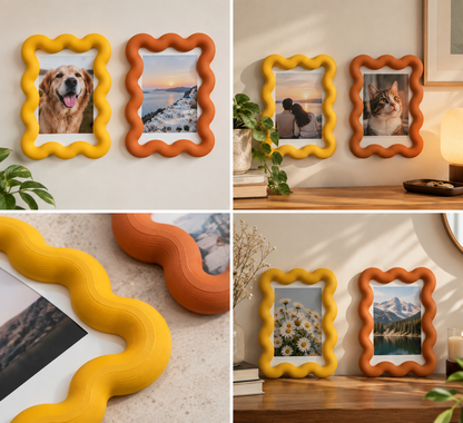 Wavy Scallop Photo Frame