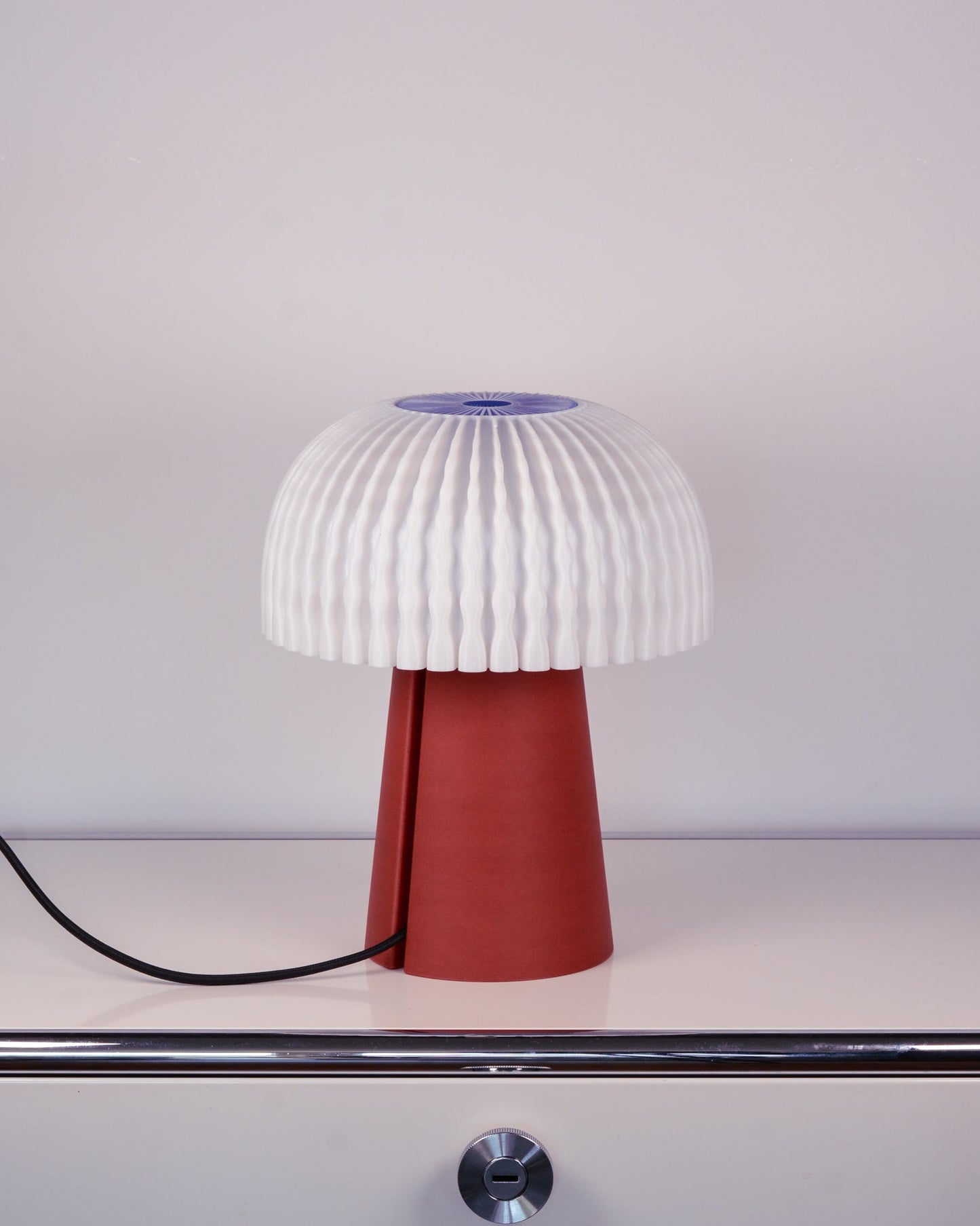 Emberdome Ivory Lamp – 3D Printed Modern Bedside & Table Lamp