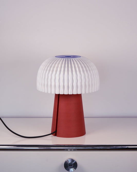 Emberdome Ivory Lamp – 3D Printed Modern Bedside & Table Lamp