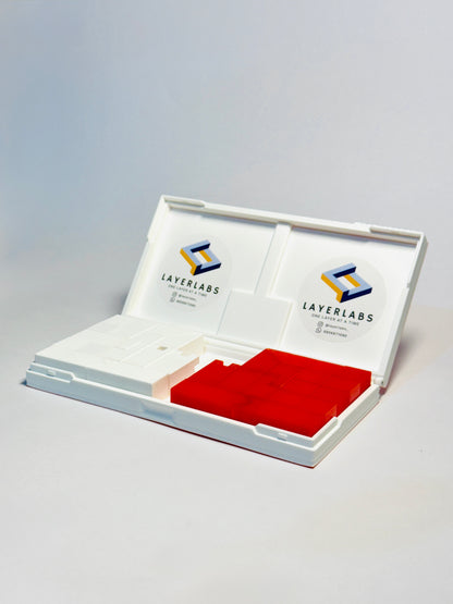 Personalized Palm-Sized Chess Set – Name Engraved