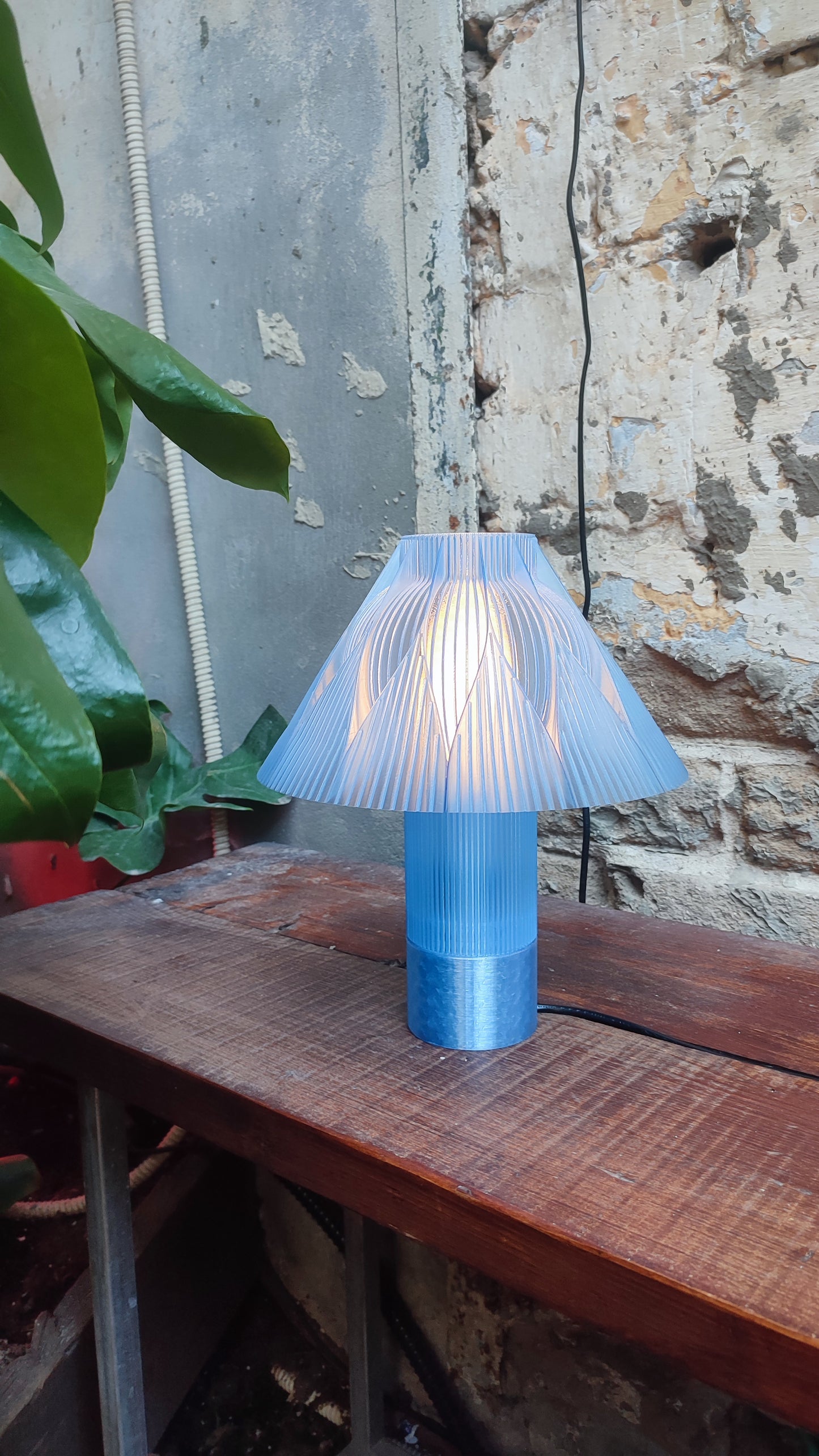 Rosace Origami Lamp – 3D Printed Geometric Modern Bedside & Table Lamp