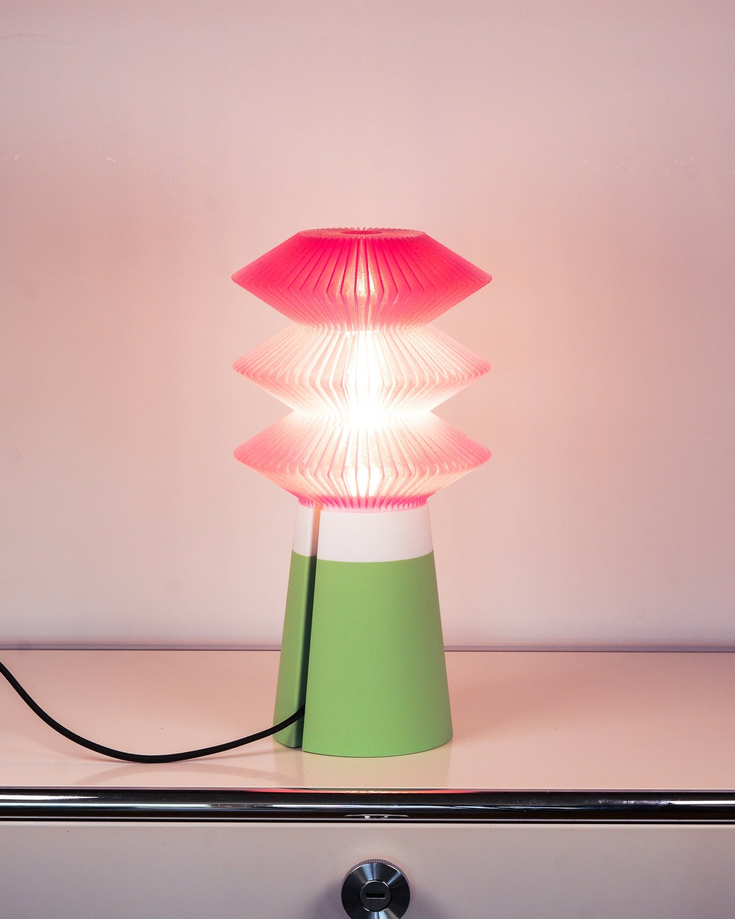 Orbis Cloud Lamp – 3D Printed Geometric Colorblock Modern Table Light