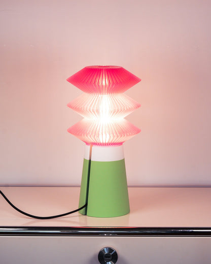 Orbis Cloud Lamp – 3D Printed Geometric Colorblock Modern Table Light