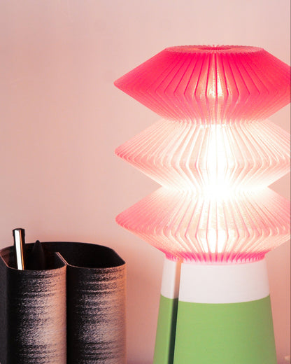 Orbis Cloud Lamp – 3D Printed Geometric Colorblock Modern Table Light