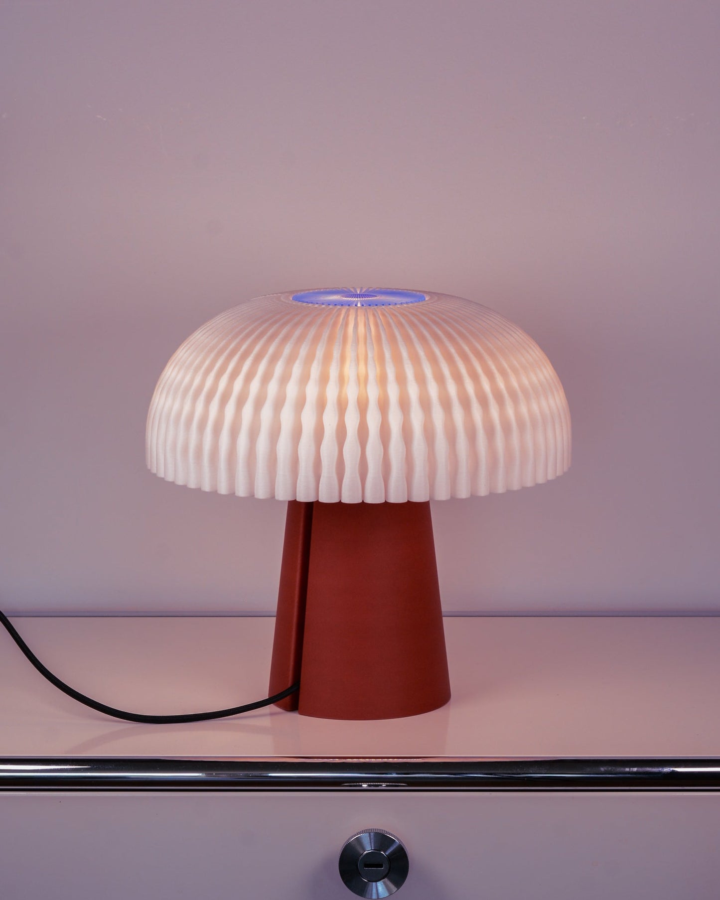 Emberdome Mushroom Lamp – 3D Printed Modern Bedside & Table Lamp - Layerlabs