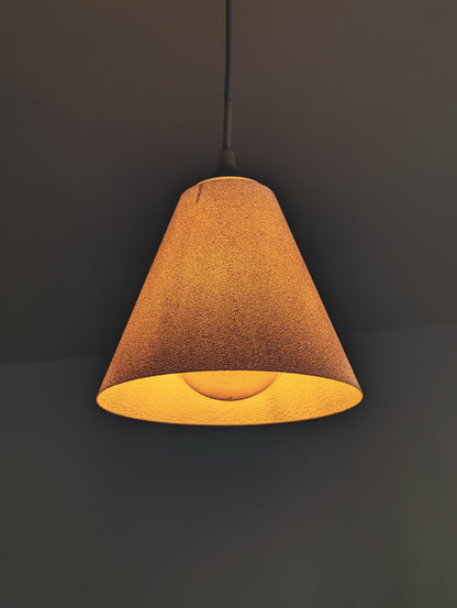 Solace Cone Pendant Lamp – 3D Printed Minimal Matte Ceiling Light