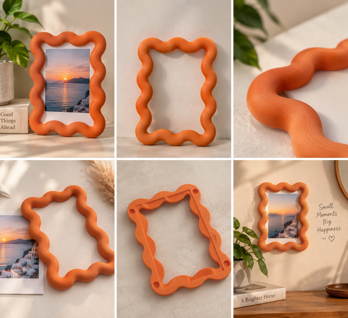 Wavy Scallop Photo Frame