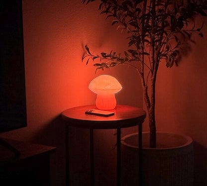 Edulis Mushroom lamp - Handcrafted 3D Printed Organic Bedside Light