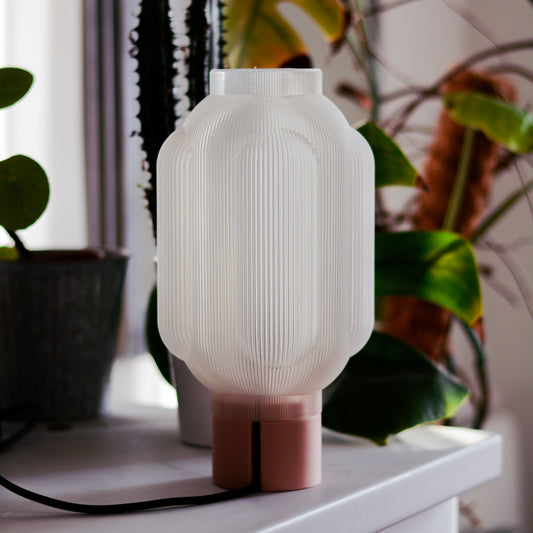 Nimbus Capsule Lamp –  Sculptural Soft-Glow Light