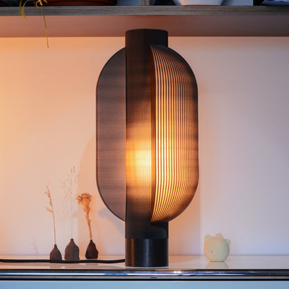 Orbis Axis Lamp – 3D Printed Tall Sculptural Modern Ambient Light
